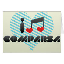 Comparsa fan greeting cards