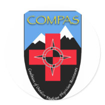 COMPAS Round Sticker