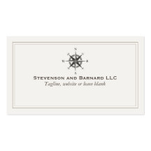 Compass Business Card