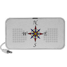 Compass Dial Travelling Speakers