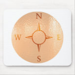 COMPASS East West North South NEWS Mouse Pad