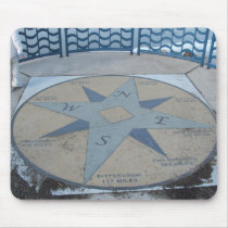 Compass from Erie mousepads by yrmathews Compass from Erie mousepads
