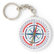 compass keychains