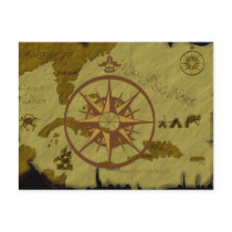 Compass postcards