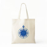 Compass Rose Tote Bags