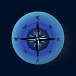 Compass Rose Button