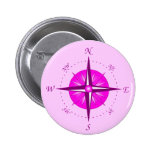 Compass Rose Button