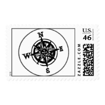 Compass-Rose postage by thepiratesilverfox Compass-Rose postage