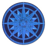 Compass Rose Round Stickers