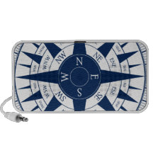Compass Rose Travel Speaker