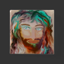 Compassion Art Pin buttons by Victoreeah Compassion Art Pin buttons