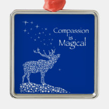 Compassion is Magical Christmas Tree Ornaments