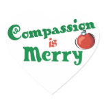 Compassion is Merry Stickers
