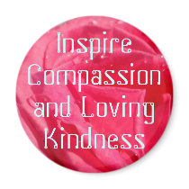 Compassion magnet by lycheerose Compassion magnet