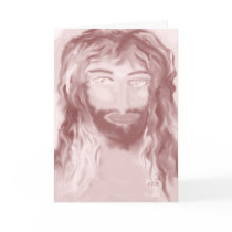 Compassion (Sepia) Christmas Greeting Card