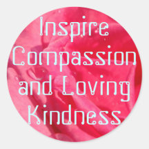 Compassion stickers