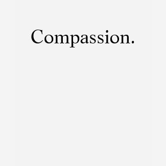 Compassion shirt