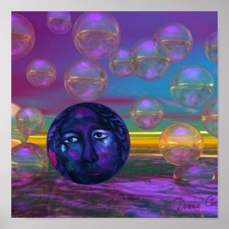 Compassion – Violet and Gold Awareness print
