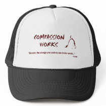 Compassion Works hat by dharmacharya Compassion Works hat