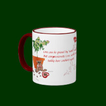 Compassionate Love, of a naughty Bear! Coffee Mug. mugs