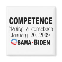 Competence Making A Comeback Magnet (chalk)
