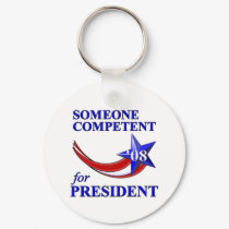 Competent President keychains by wolfmama Competent President keychains