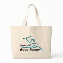 Competition Twirler Tote Bags