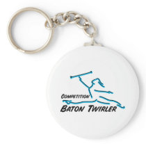 Competition Twirler Keychains