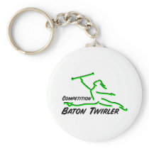 Competition Twirler Keychains