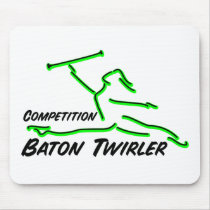 Competition Twirler Mouse Pads
