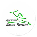 Competition Twirler stickers