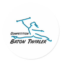 Competition Twirler stickers by DanceTwirlObsessions Competition Twirler stickers