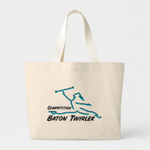 Competition Twirler Tote Bags