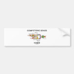 Competitive Genes Inside (DNA Replication) Bumper Stickers