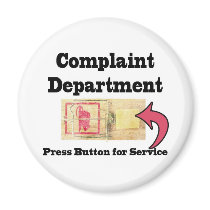Complaints Department magnets