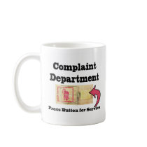 Complaints Department mugs