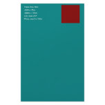 Complementary Two Color Combination / Mix Stationery Design