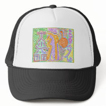 Complete Reiki Live Symbols Mesh Hat