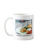 Complex Carbohydrates Funny Mugs Cards Tees Etc