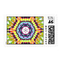 Complex Kaleidoscope Design: Postage postage