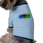 complex simplicity dog t shirt