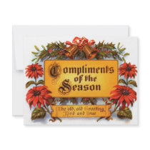 Compliments of the Season invitations by Zenyaris Compliments of the Season invitations