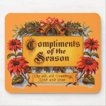 Compliments of the Season mousepads