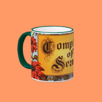 Compliments of the Season mugs