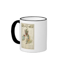 Composite Geological, palaeontological map Coffee Mug