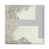 Composite Map of France 4 Magnets