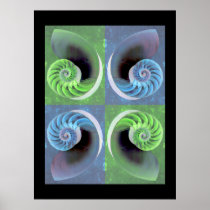 Composite Nautilus Poster
