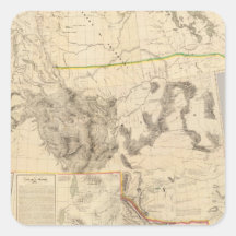 Composite Western United States Stickers