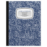 composition book custom letterhead