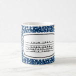 composition book mug
